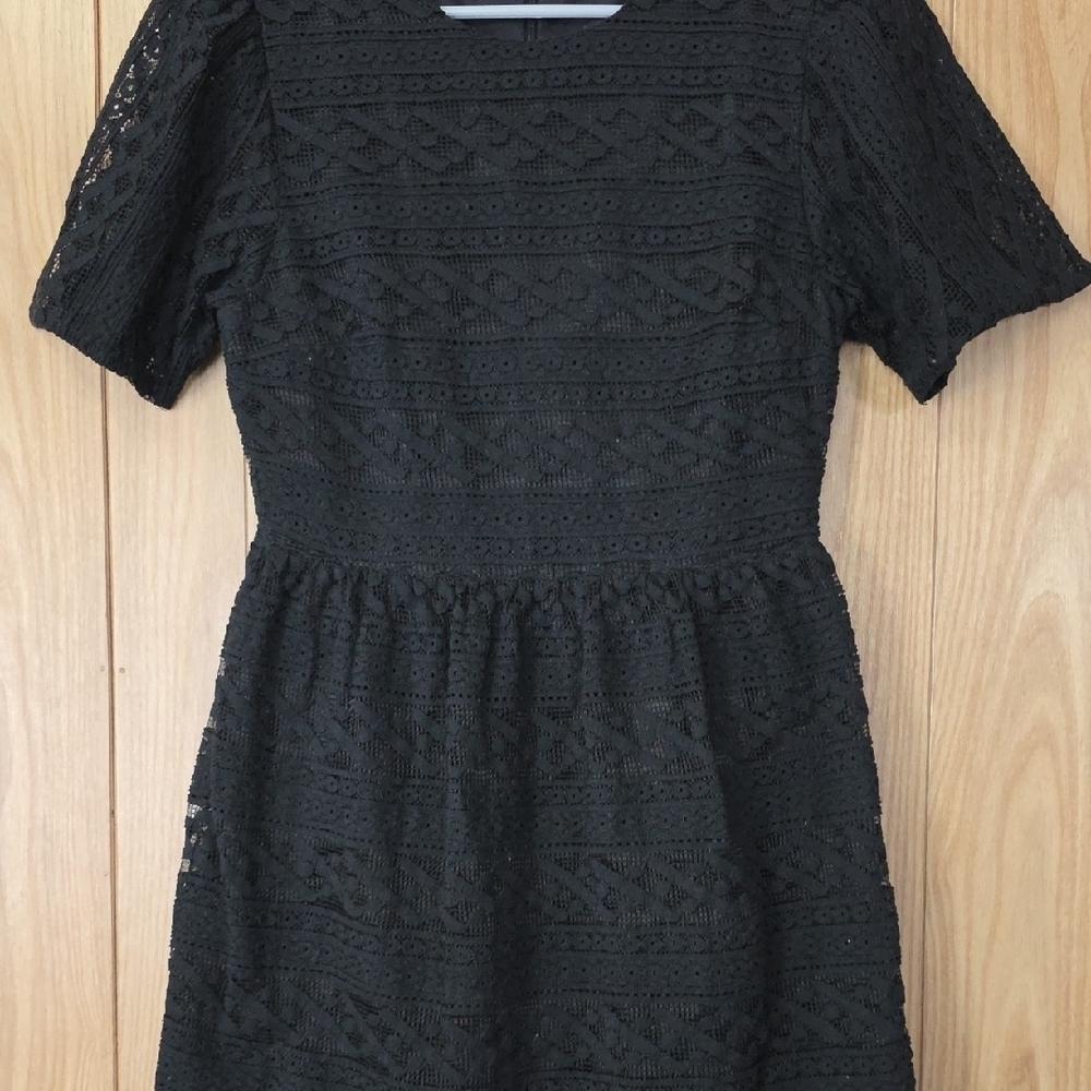 Endless Rose Black Lace Midi Dress - Picture 4 of 9